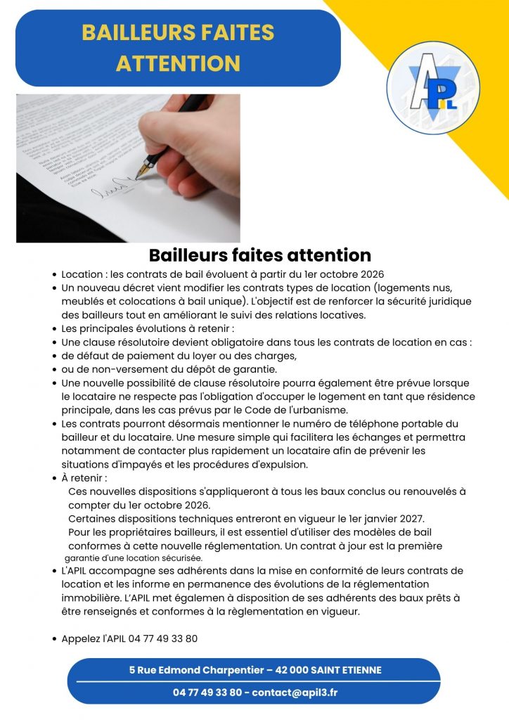 BAILLEURS FAITES ATTENTION
